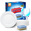 Disposable all in 1 dishwashing tablet with OEM service dishwasher tablets